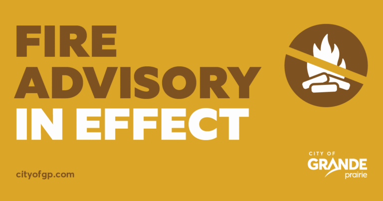 City of Grande Prairie downgrades to fire advisory